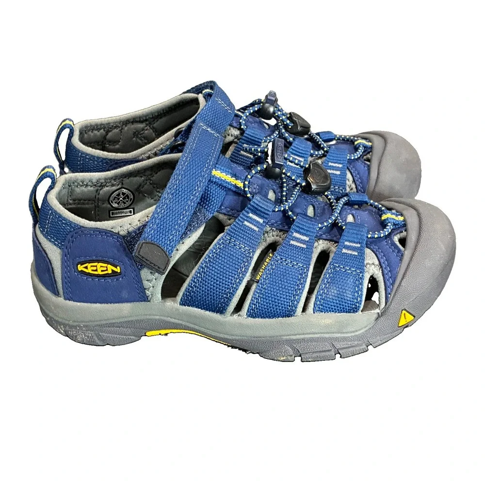 Keen Newport H2 Hiking Sandals Kids Size 2 Navy Blue